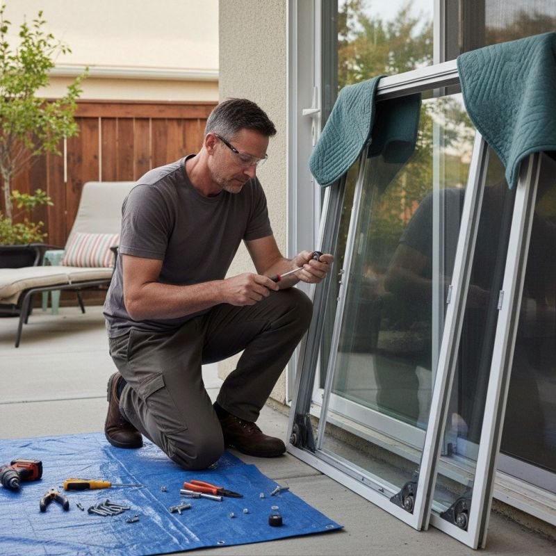Door Track Replacement in Olathe, KS