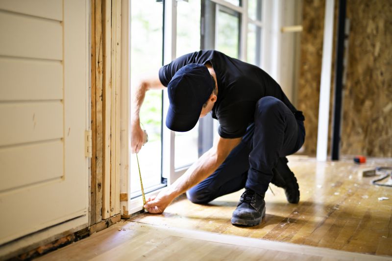 Wood Sliding Door Installation in Durham, NC